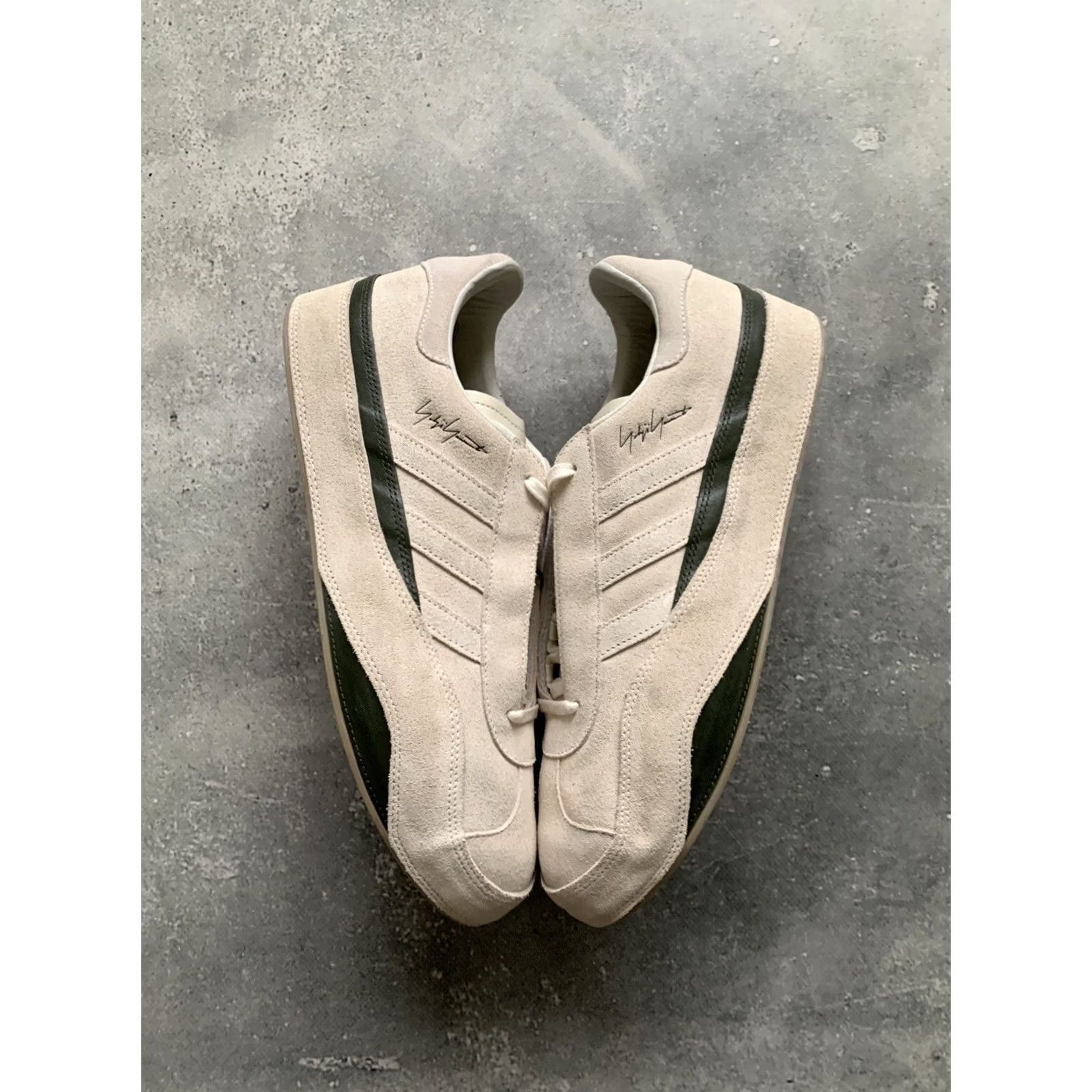 Adidas ADIDAS Y-3 Yohji Yamamoto Gazelle Sneaker Men US 6.5 UK 6 EUR 39 1/3 Beige, Suede, Low Top, Size US 6.5 Size US 6 / EU 39 - 2 Thumbnail