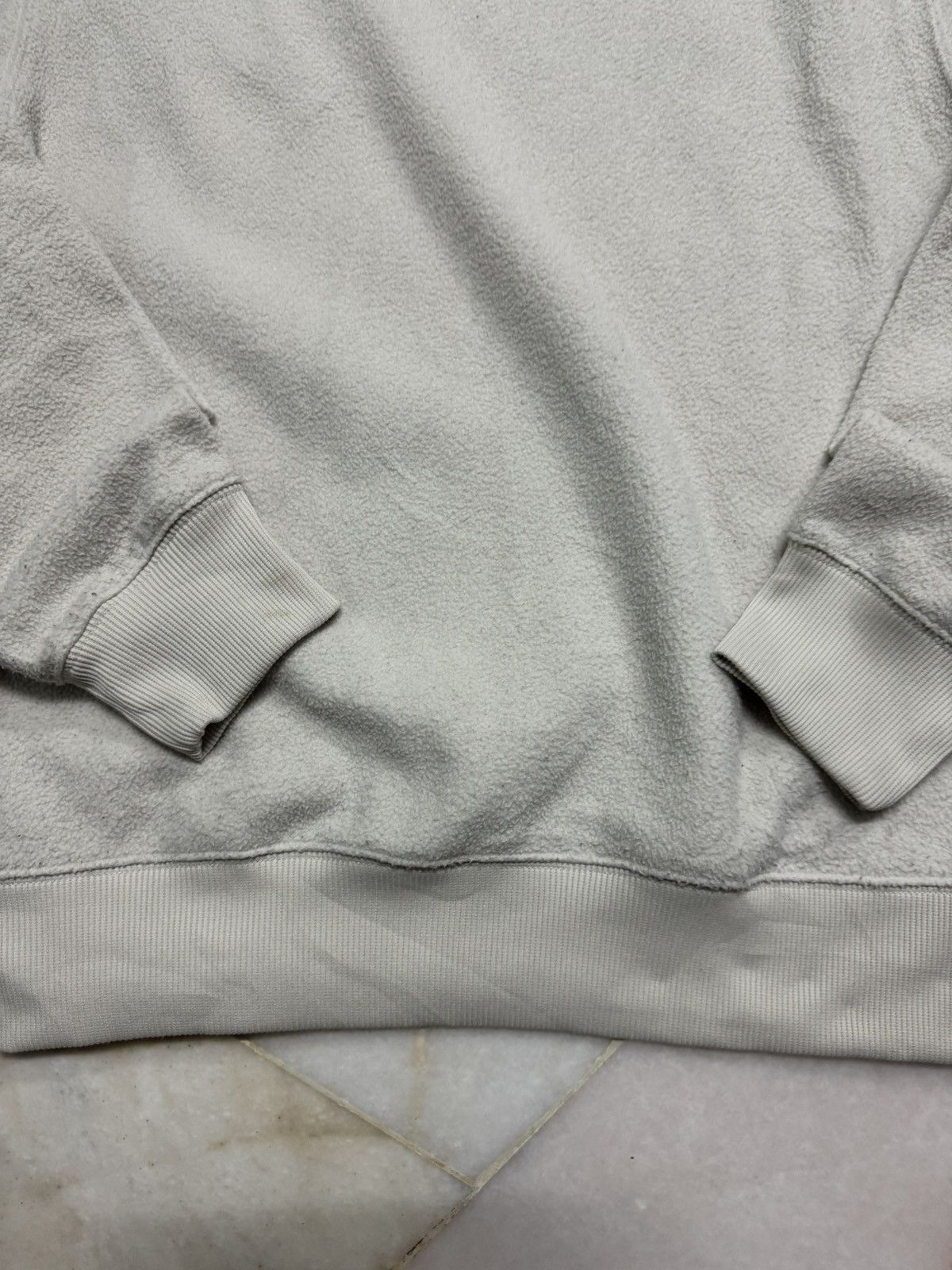 Dickies VINTAGE Y2K DICKIES SHERPA SWEATSHIRT PATCHER CREAM Size US M / EU 48-50 / 2 - 14 Thumbnail