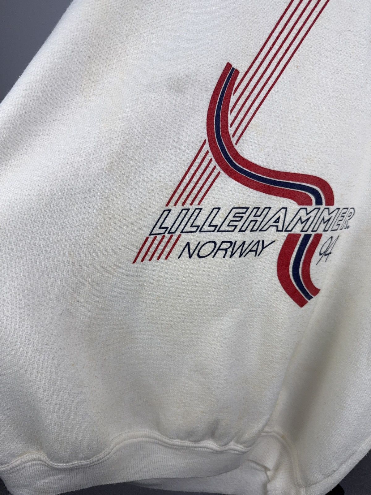 USA Olympics Vintage 90s Lillehammer 94 Sweatshirt Italy L-XL Olympic Size US XL / EU 56 / 4 - 5 Thumbnail