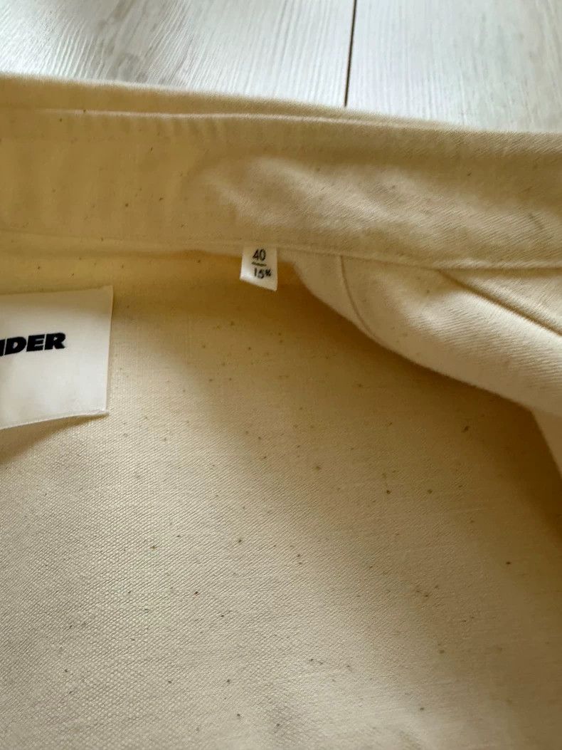 Jil Sander Jil Sander Hemp Shirt Short Sleeve Size XS / US 0-2 / IT 36-38 - 4 Thumbnail