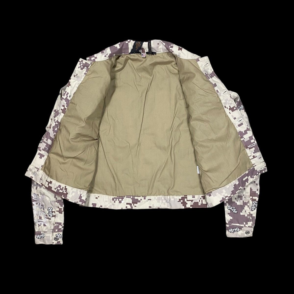 Vlone Vlone Digital Camo Denim Jacket (Small) Size US S / EU 44-46 / 1 - 3 Thumbnail