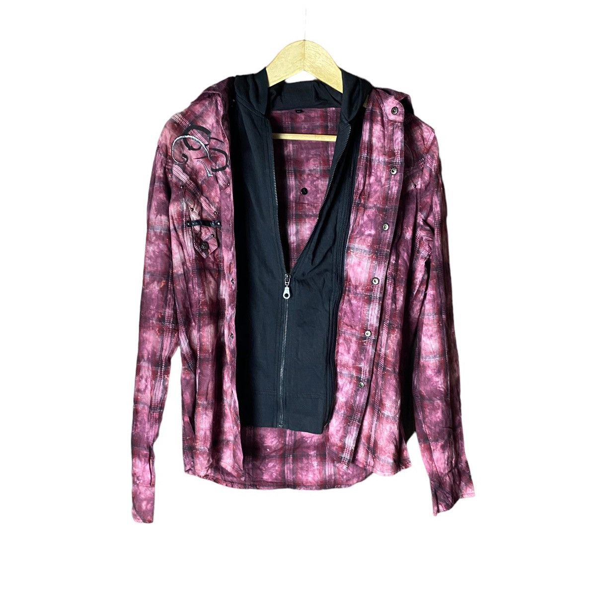 If Six Was Nine 2000's In The Attic Tribal DoubleLayer Western Shirts Size US M / EU 48-50 / 2 - 3 Thumbnail