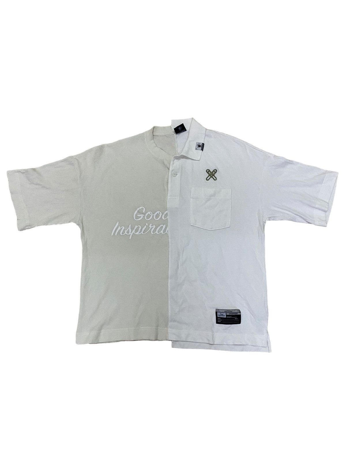 GU × Maison MIHARA YASUHIRO 💥Miharayasuhiro Patchwork Oversize Shirt Size US M / EU 48-50 / 2 - 2 Thumbnail