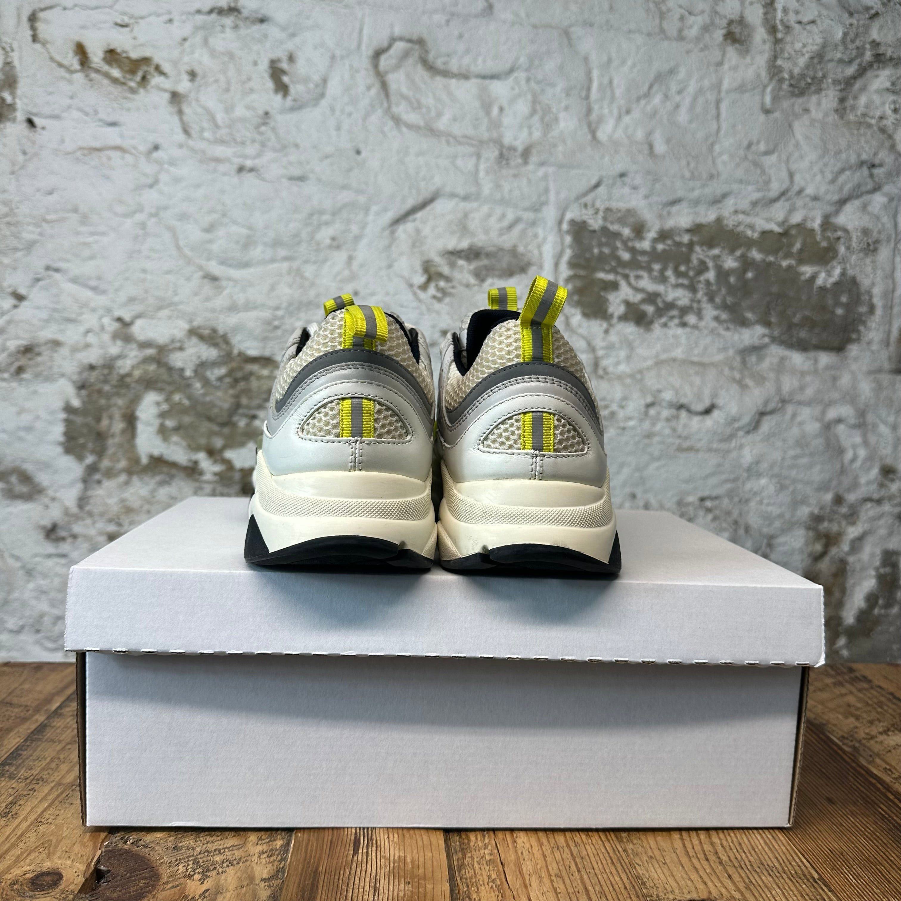 Dior Dior B22 Grey Yellow White Sneaker Sz 8 (41) Size US 8 / EU 41 - 5 Thumbnail