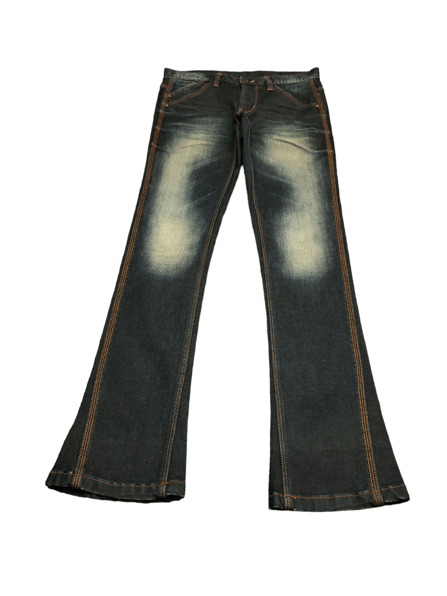 If Six Was Nine Flare Jeans Nicole Waxed Bootcut Ifsixwasnine Mudmax Size US 32 / EU 48 - 2 Thumbnail