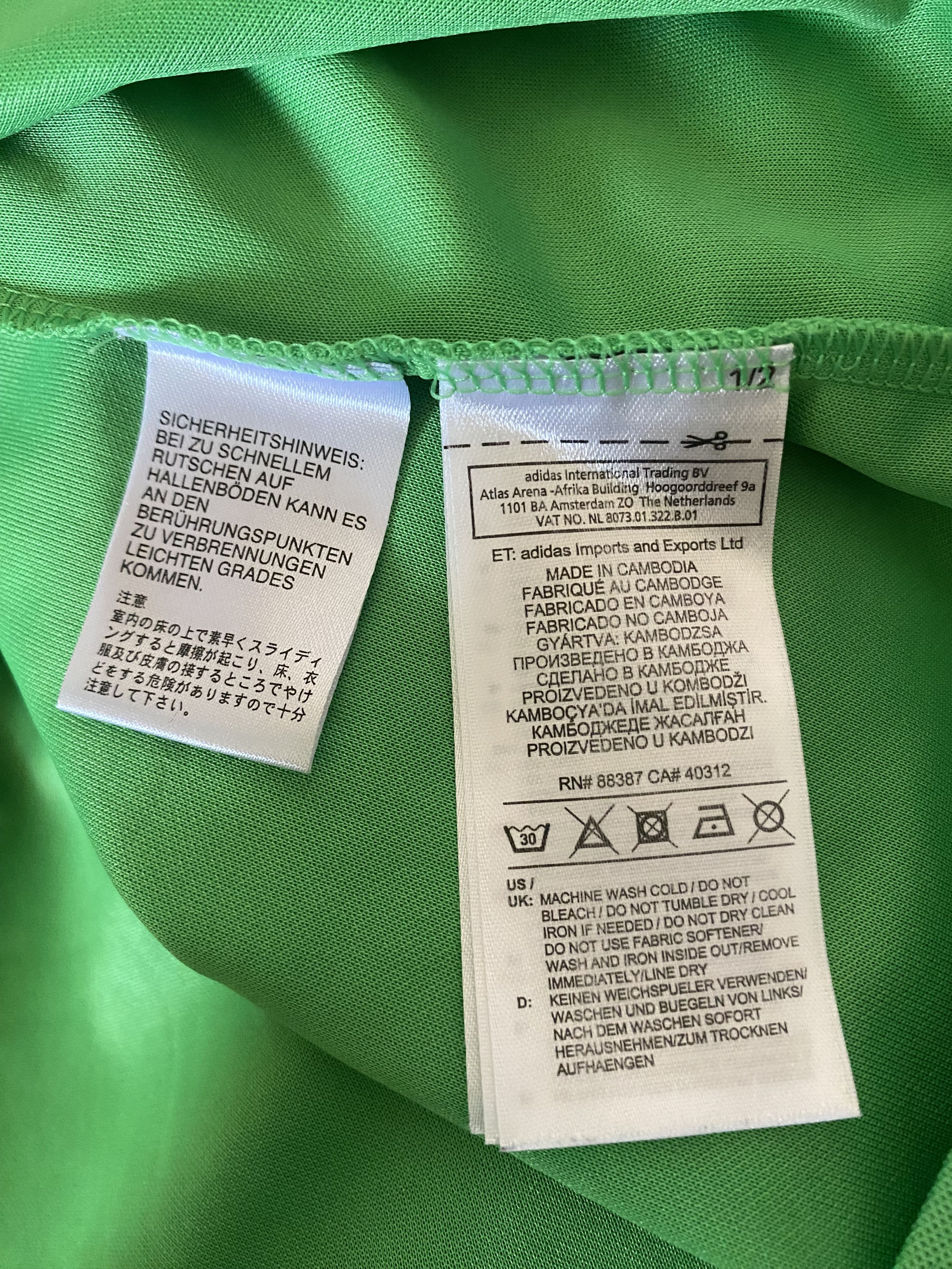 Adidas Goalkeeper JUVENTUS TURIN S/M Adidas - 2016/2017 - UNIQUE Size US M / EU 48-50 / 2 - 5 Thumbnail