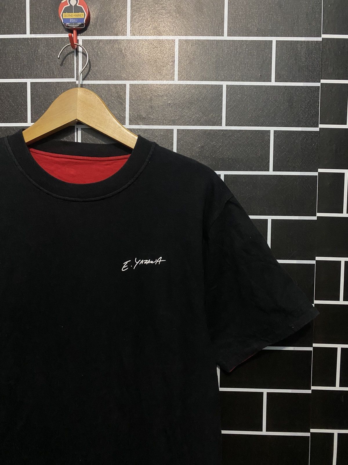 Band Tees Eikichi Yazawa reversible tshirt band E yazawa very rare tee Size US L / EU 52-54 / 3 - 9 Thumbnail