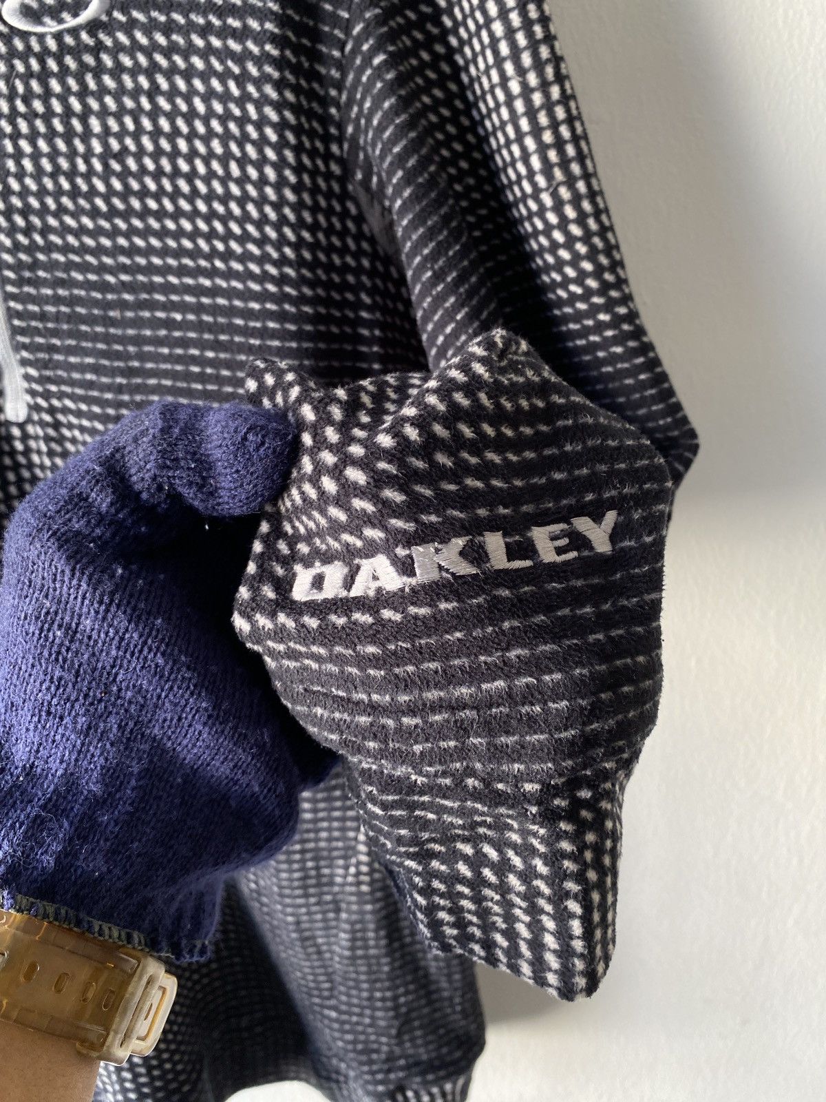 Oakley 2000s Oakley Performance Fit Turtleneck Design Fleece Size US M / EU 48-50 / 2 - 9 Thumbnail