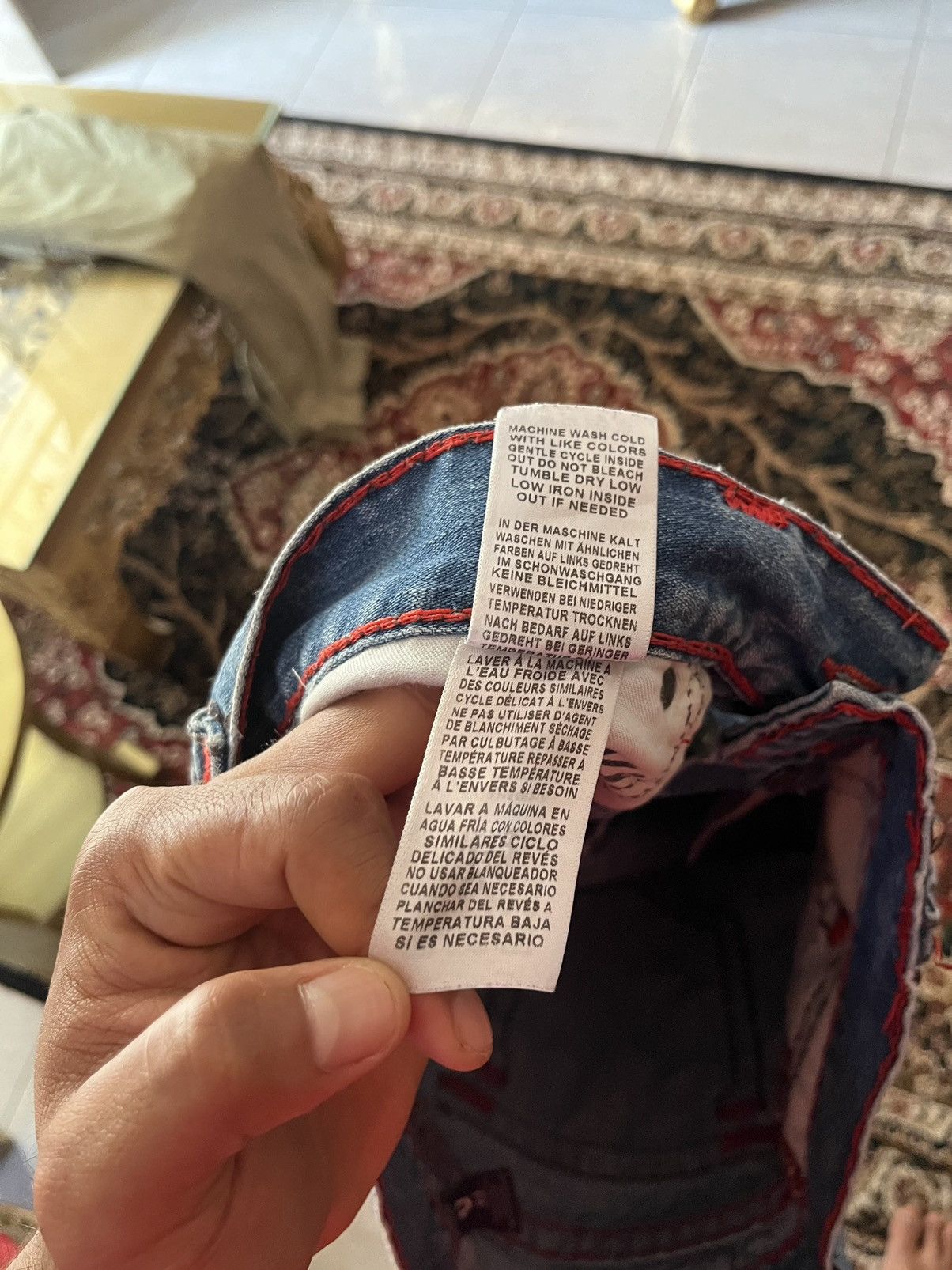 True Religion Y2K True Religion Distressed Jorts Size US 33 - 12 Thumbnail
