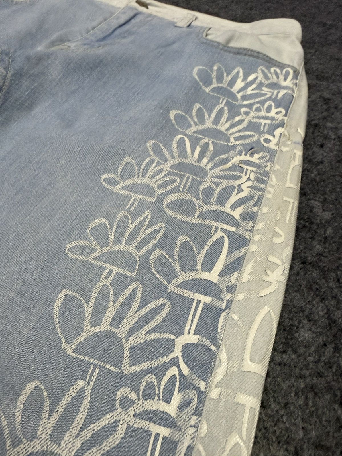 Issey Miyake TSUMORI CHISATO Issey Miyake Hybrid Hippie Light Jeans Size US 30 / EU 46 - 9 Thumbnail
