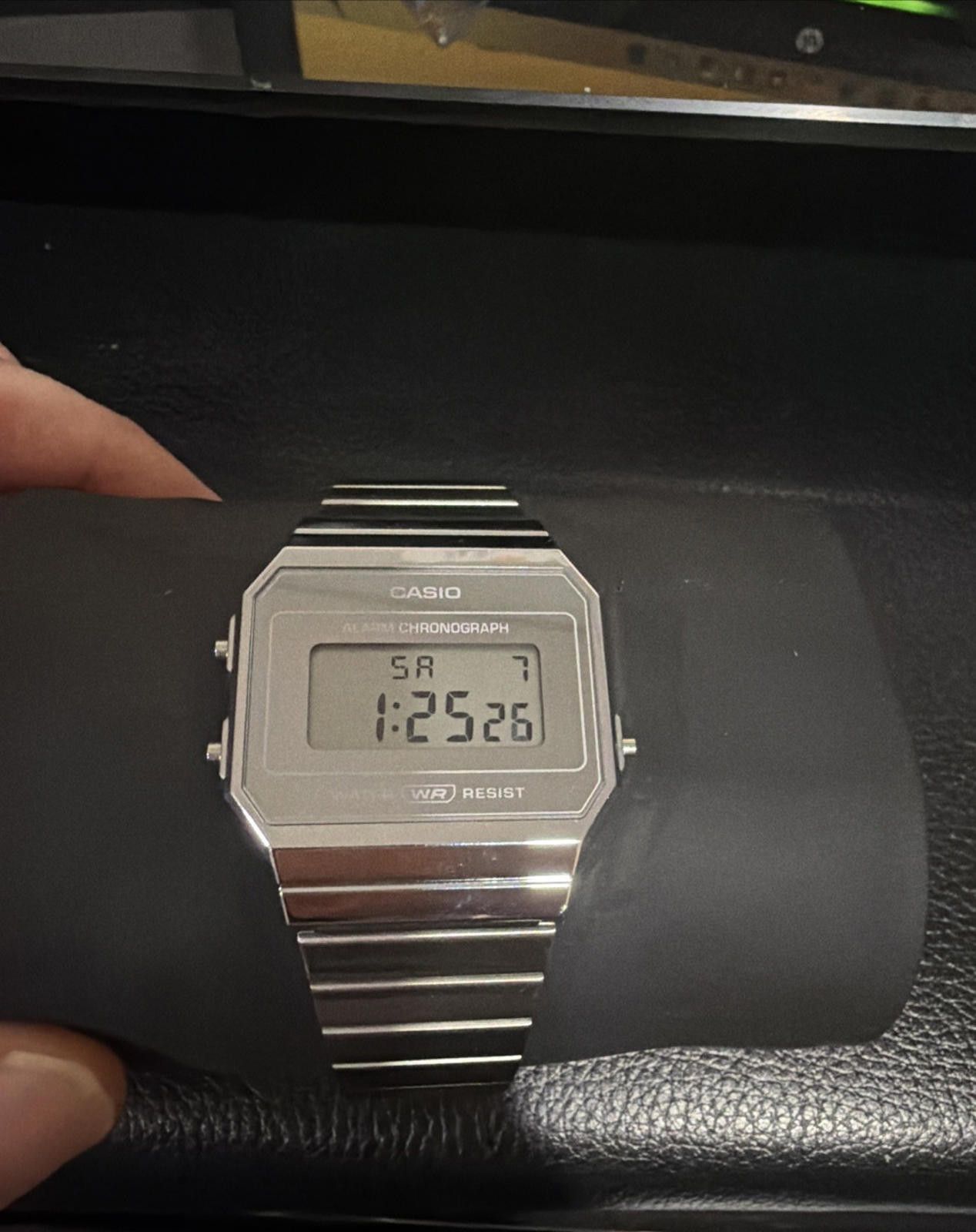 Casio Casio VintageA700WEV-7A SuperSlimCaseClassicDigitalBacklight Size ONE SIZE - 4 Thumbnail