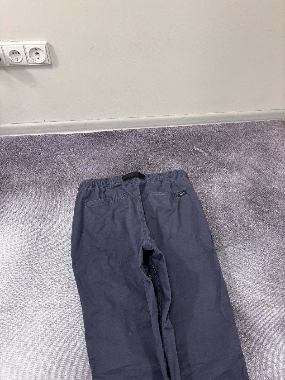 Polo Ralph Lauren Polo Ralph Lauren Men’s Navy Blue Classic Fit Belted Pants Size US 36 / EU 52 - 18 Thumbnail