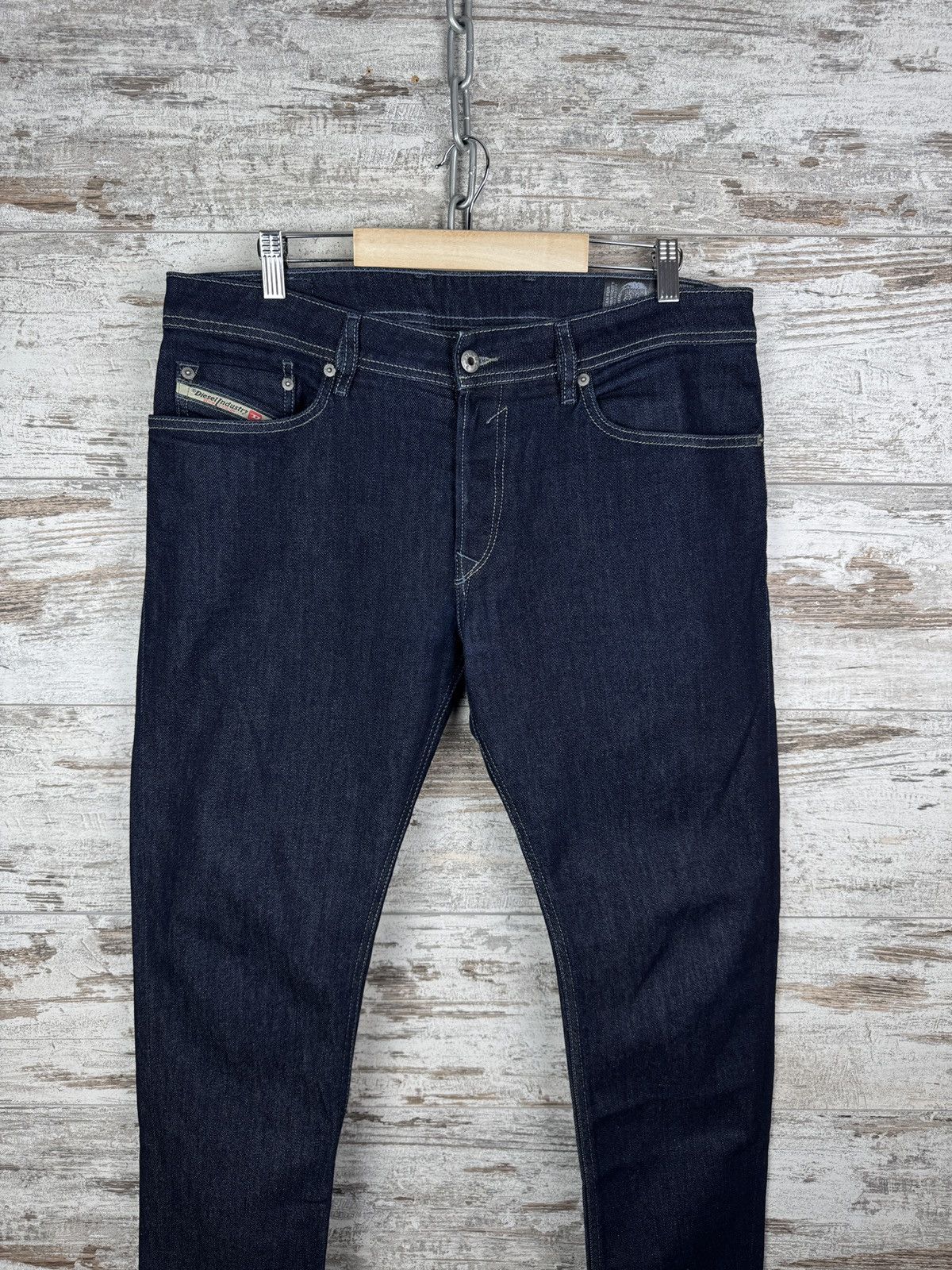Diesel Mens Diesel navy jeans denim pants size 33 Size US 33 - 2 Thumbnail