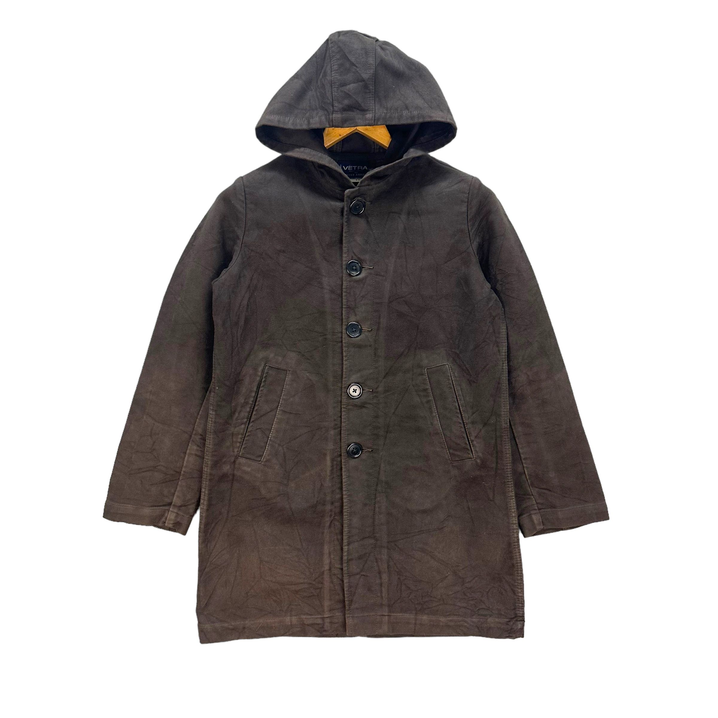 United Arrows VETRA X UNITED ARROWS HOODED COAT JACKET #8066-199 Size US S / EU 44-46 / 1 - 1 Thumbnail