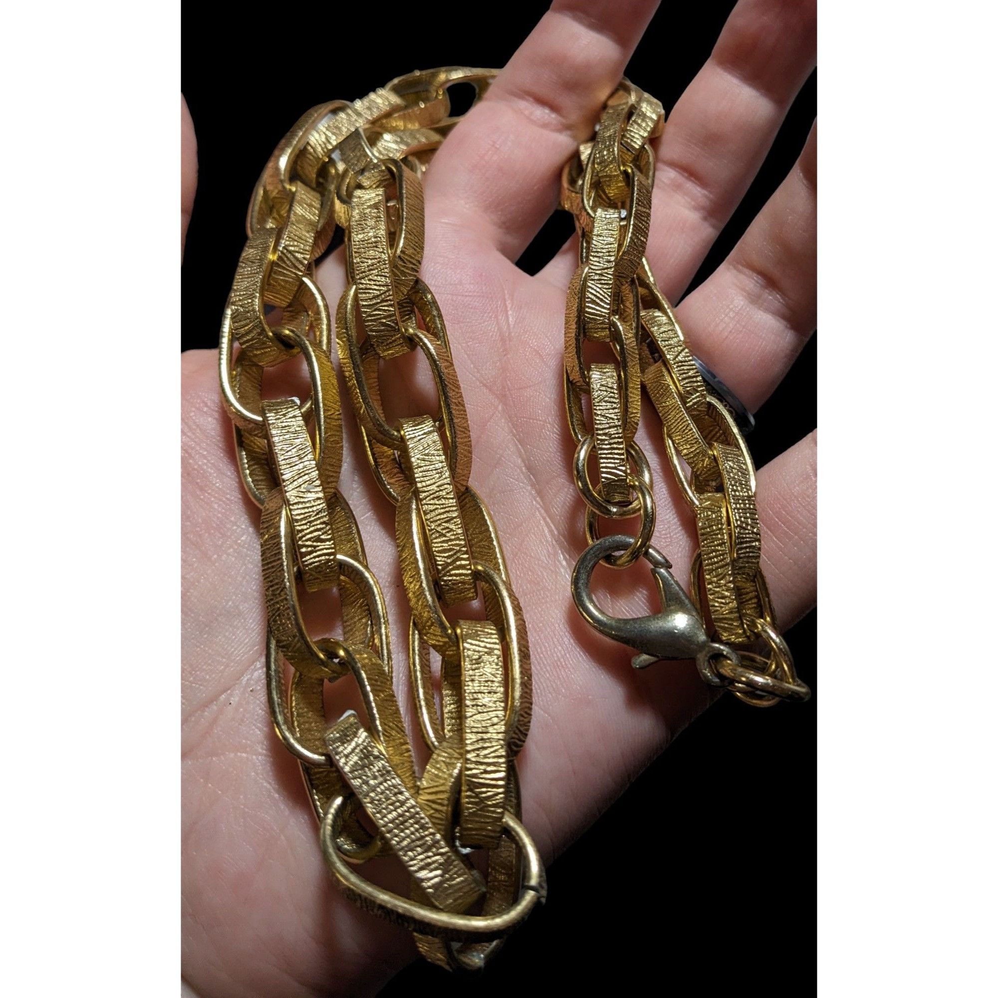 Other Chunky Gold Glam Chain Necklace Size ONE SIZE - 5 Thumbnail