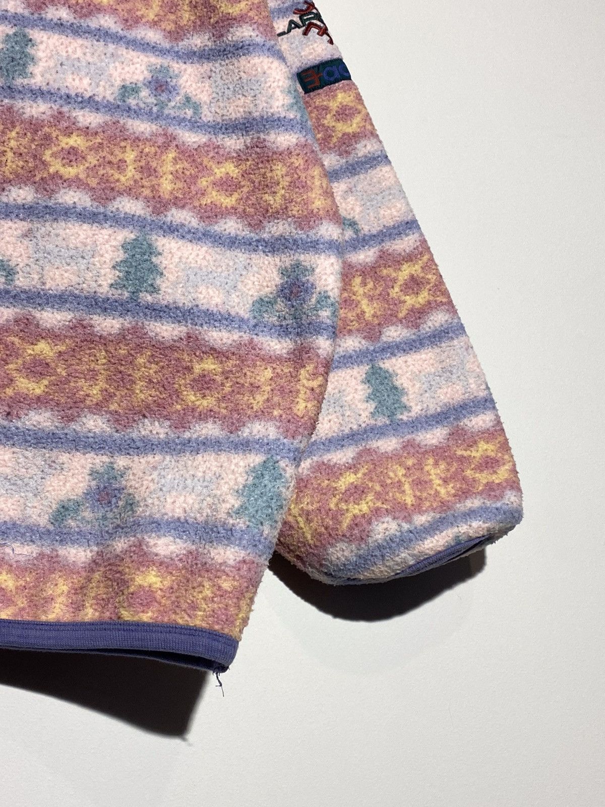 Vintage 🔥 Vintage 90s ADIDAS LAPPLAND FLEECE PASTEL SNOW VIBES RARE Size US M / EU 48-50 / 2 - 4 Thumbnail