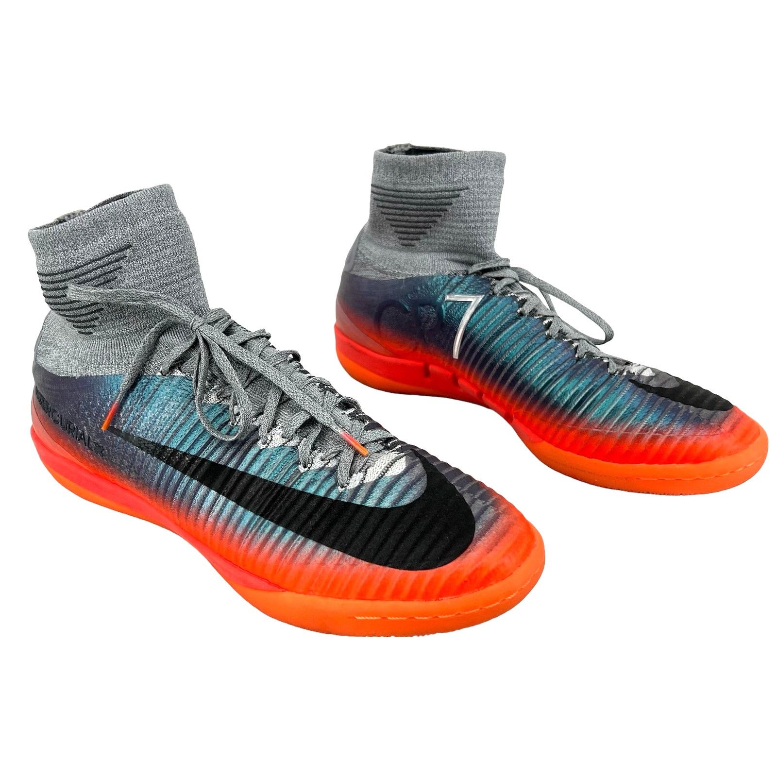 image of Nike Mercurial X Proximo Ⅱ Cr7 Tf 878648-001 Us 8 Shoes in Orange, Men's