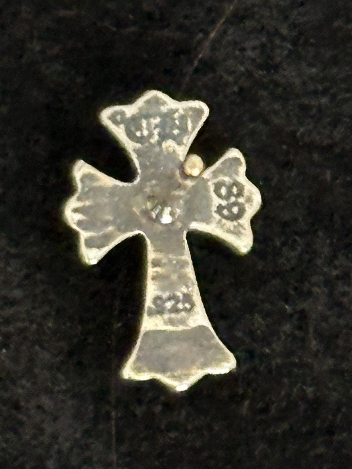 Chrome Hearts Pair of Chrome Hearts Cross Stud Earrings Size ONE SIZE - 10 Thumbnail