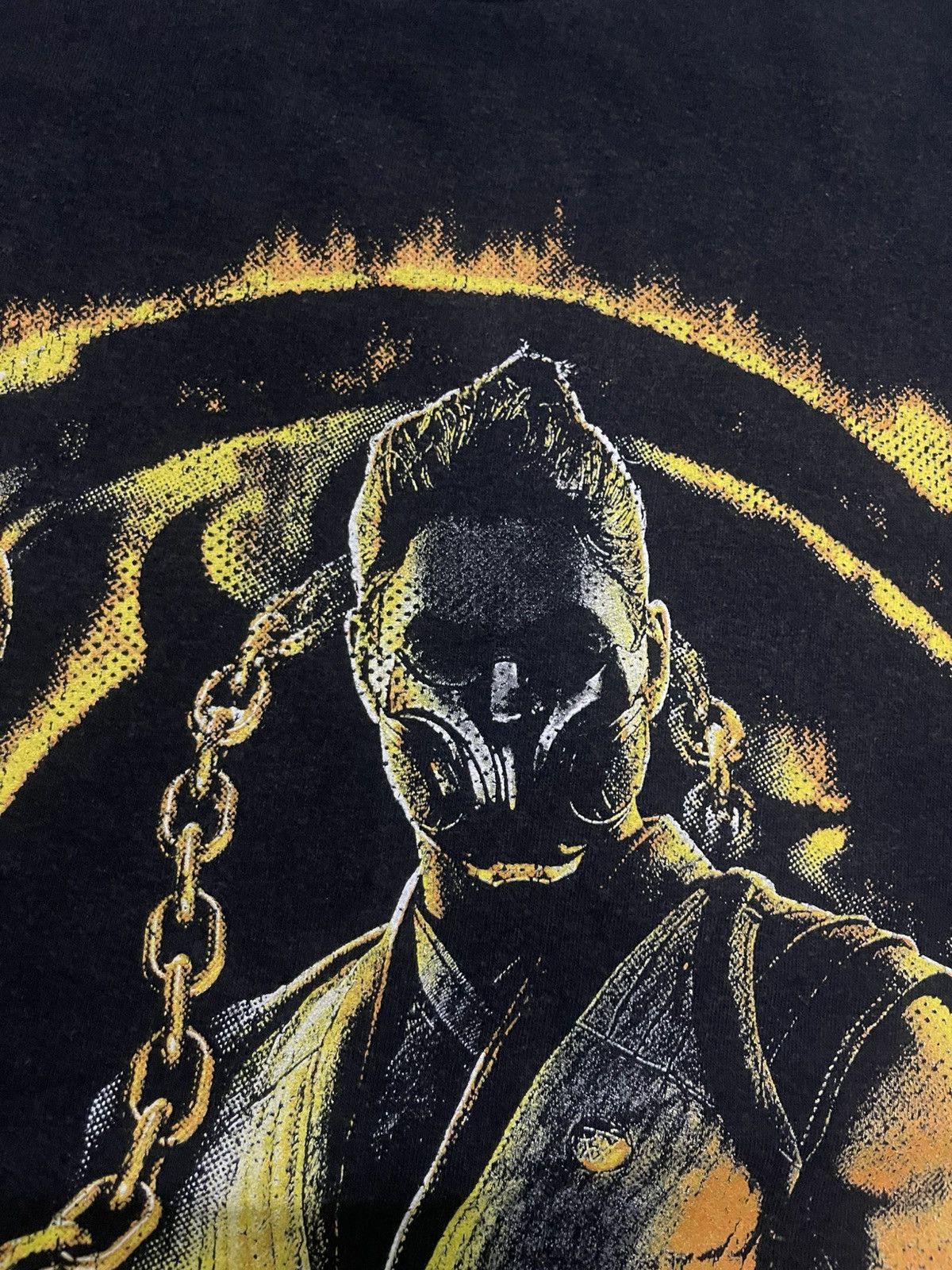GOAT Crew Vintage Mortal Kombat Get Over Here Shirt Tee Size US XL / EU 56 / 4 - 7 Thumbnail