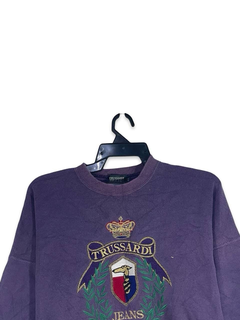 Trussardi Vintage trussadi animal dog habitat sweatshirt jumper size L Size US L / EU 52-54 / 3 - 2 Thumbnail