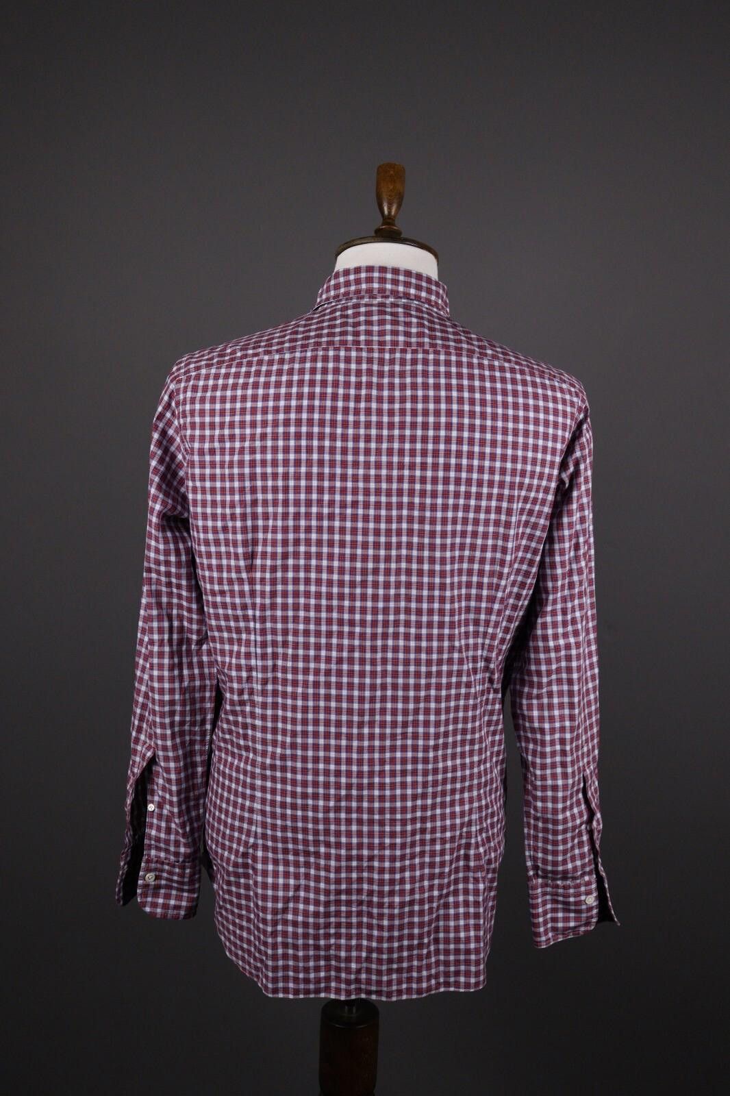 Mazzarelli Mazzarelli Green Stone Check Button Down Shirt Size 42 / 16 Size US M / EU 48-50 / 2 - 7 Thumbnail