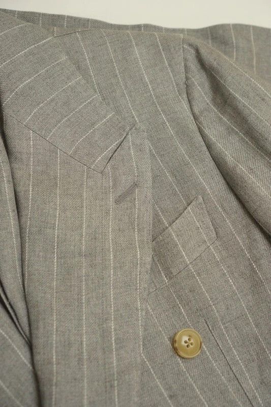 Suitsupply Men Suitsupply Blazer La Spalla Double Breasted Linen US34 Size 34R - 5 Thumbnail