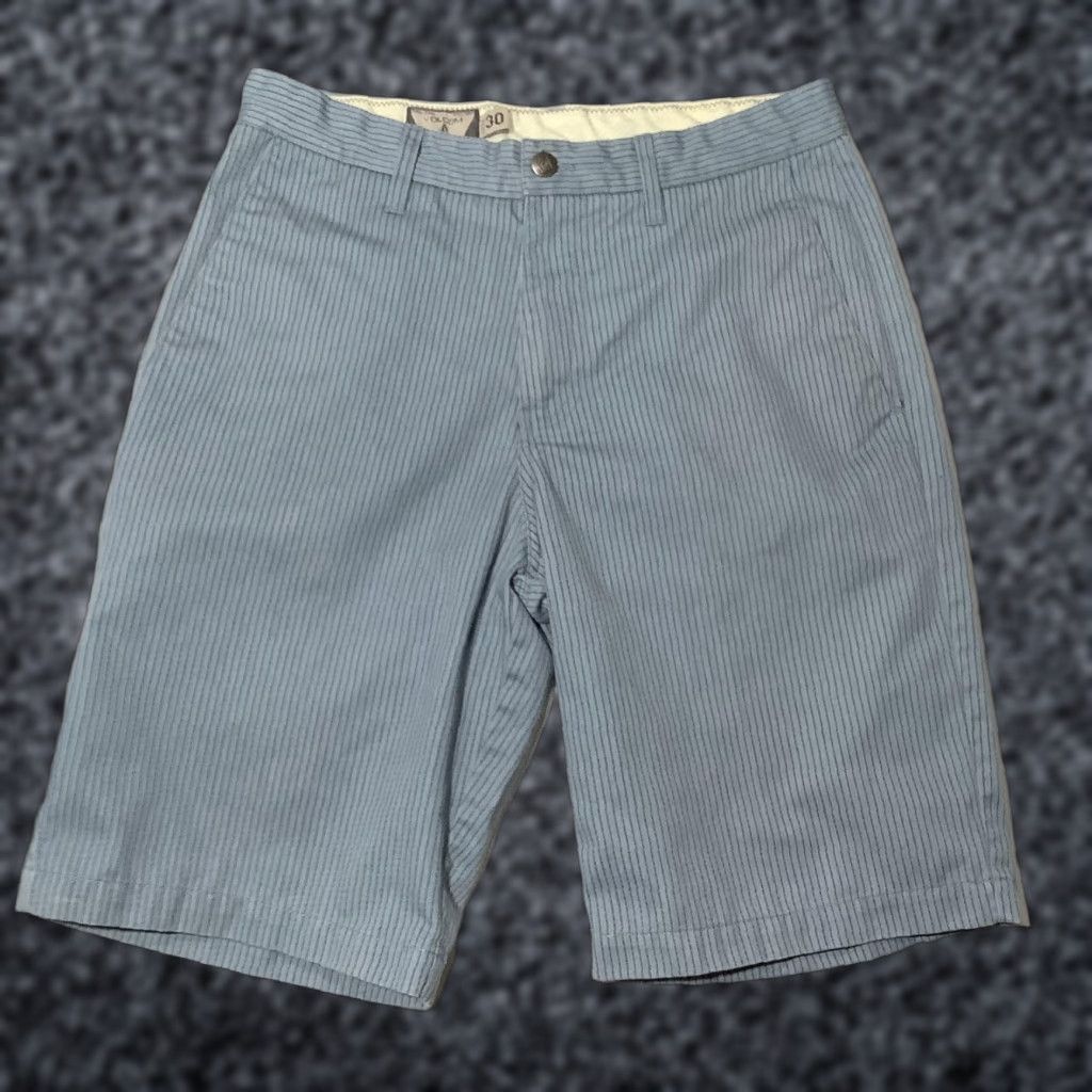 Volcom Volcom Shorts Mens 30 Blue Frickin Stripe Chino Casual Golf Skate Walk Size US 30 / EU 46 - 1 Thumbnail