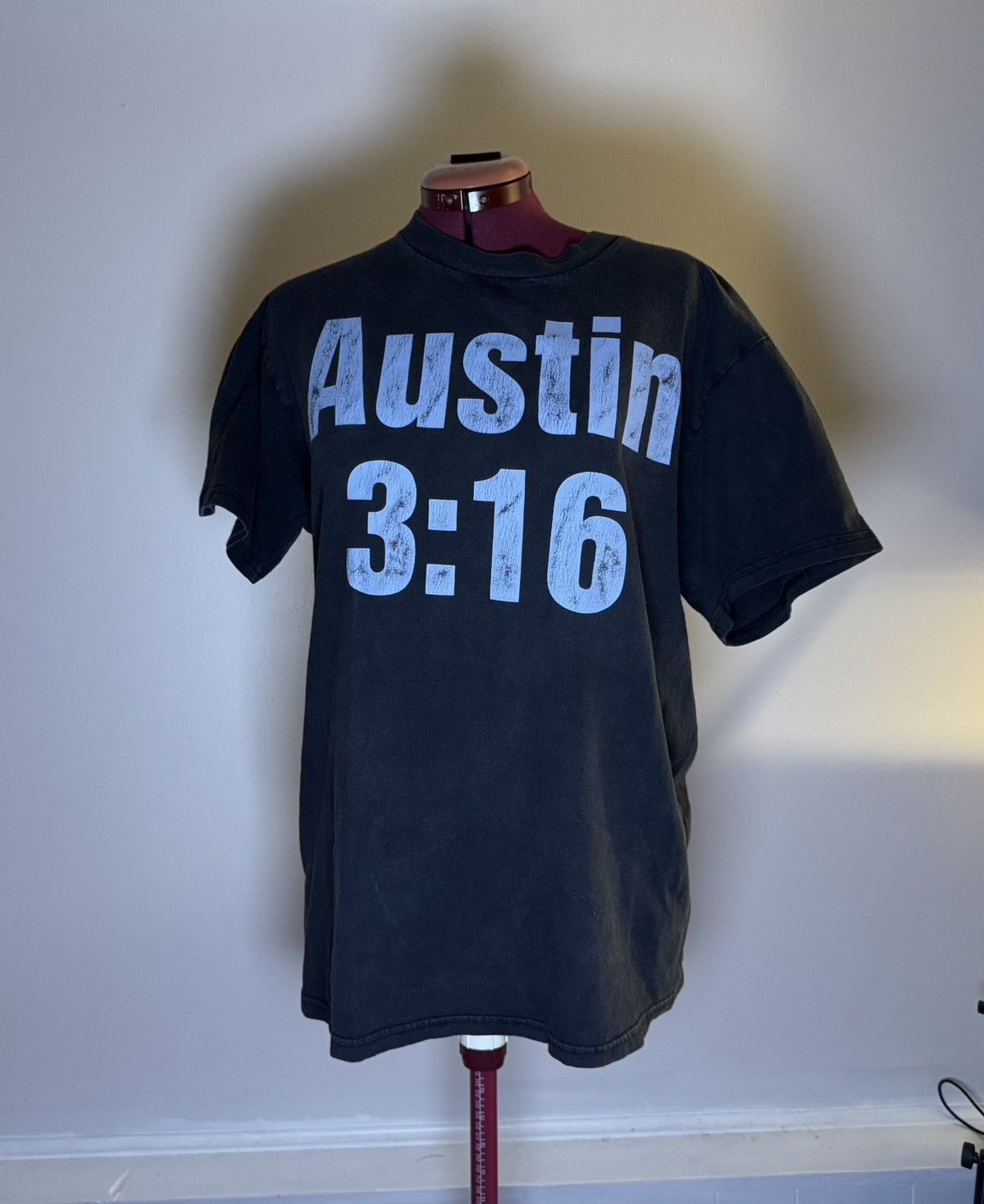 Tultex Vintage 1997 Stone Cold Steve Austin 3:16 Black T-Shirt Size US L / EU 52-54 / 3 - 2 Thumbnail