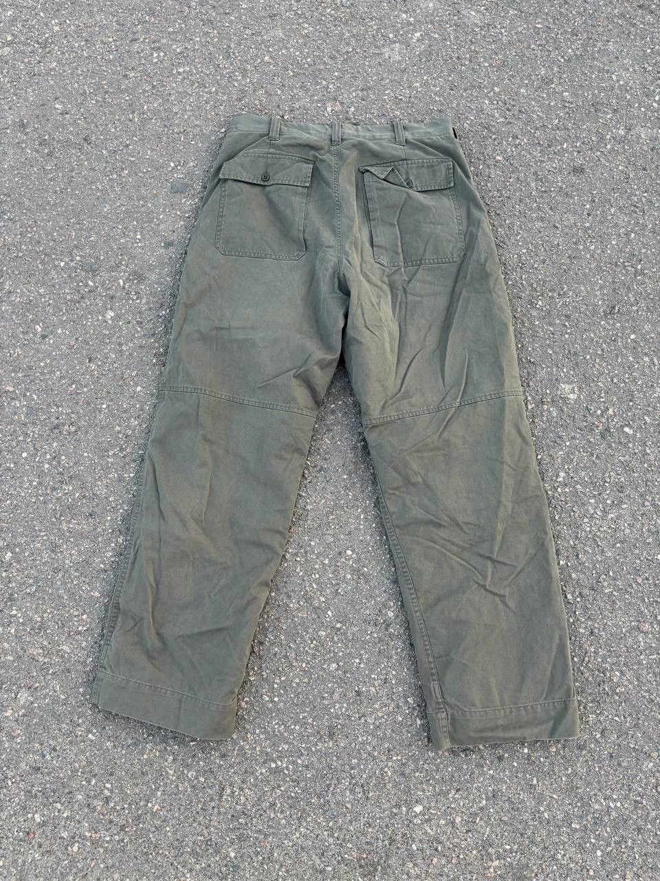 Gap × Japanese Brand × Vintage Vintage Gap Filed Officer Brushed Flannel Military Pants Size US 33 - 9 Thumbnail