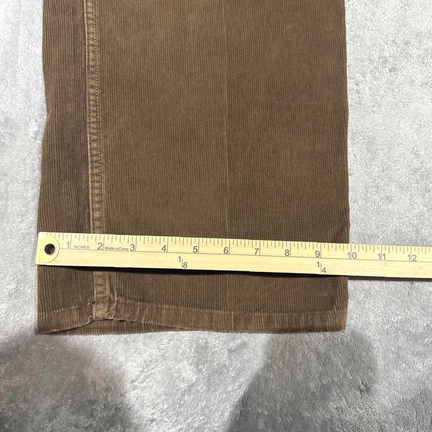 Old Navy Old Navy Painter's Corduroy Pants Men's Brown 36x32 Carpenter Straight Skater Casual Workwear Pants Size US 36 / EU 52 - 6 Thumbnail