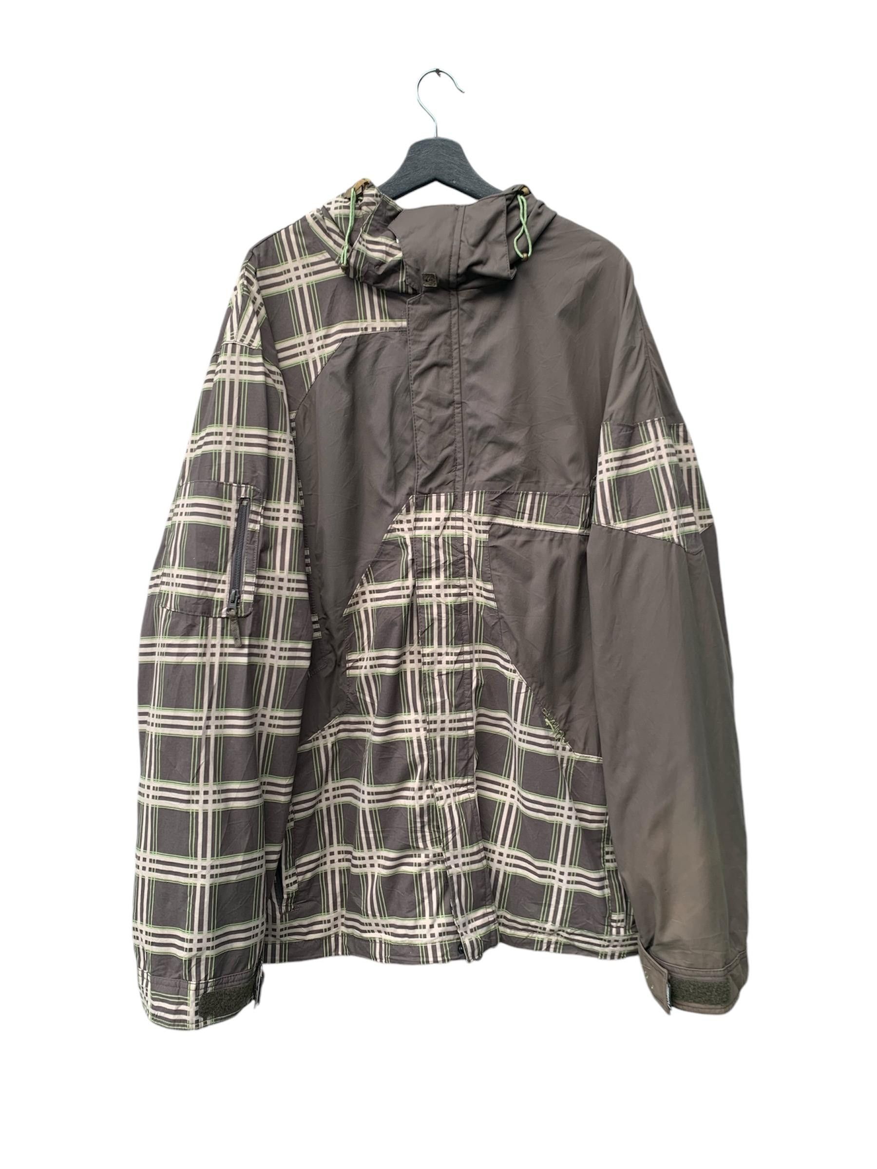 Quiksilver Quiksilver Ski Zip Up Tartan Jacket/Hoodie Size US XL / EU 56 / 4 - 1 Thumbnail