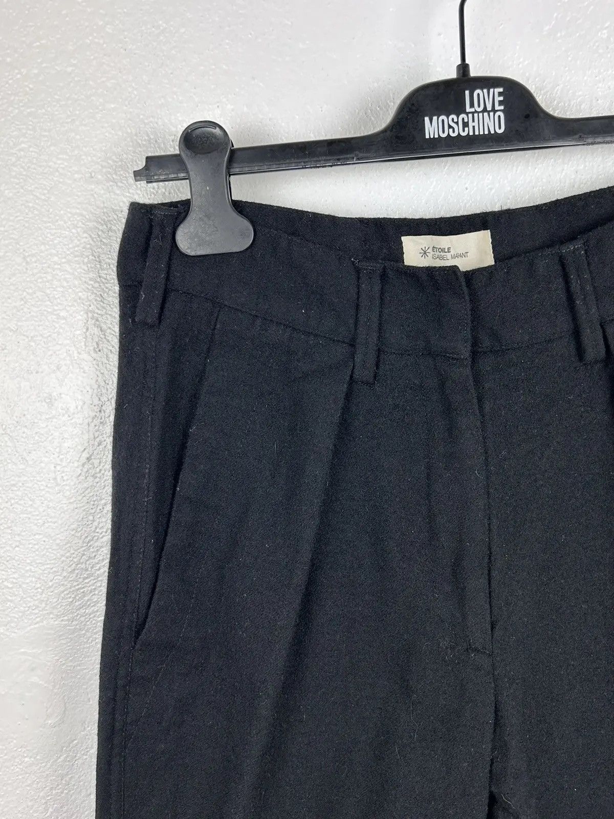 Isabel Marant Isabel Marant Etoile Wool Pants Trousers In Black Size 25" / US 0 / IT 36 - 2 Thumbnail