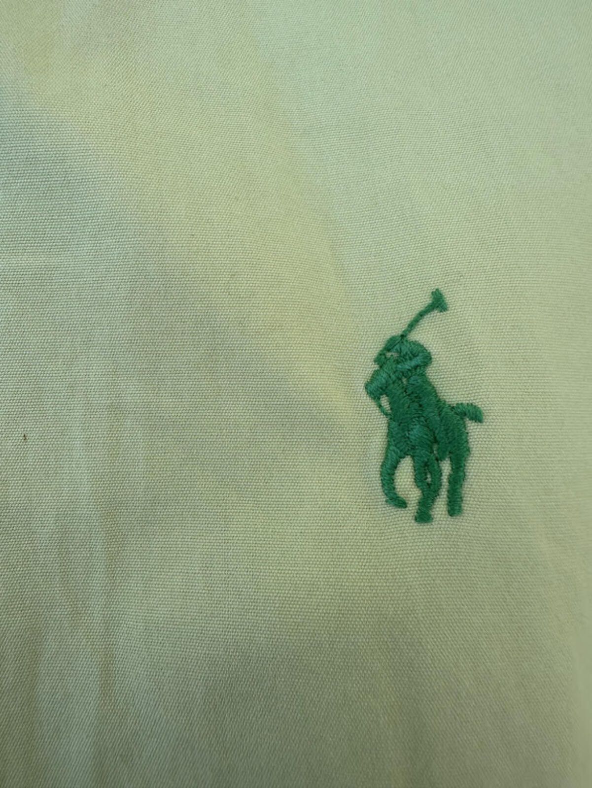 Polo Ralph Lauren Ralph Lauren Yellow Classic Fit Shirt Medium Size US M / EU 48-50 / 2 - 4 Thumbnail