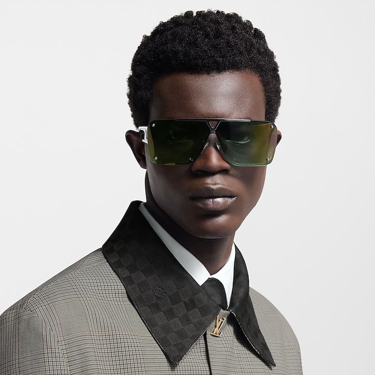 Louis Vuitton Evidence Square Sunglasses Size ONE SIZE - 5 Thumbnail