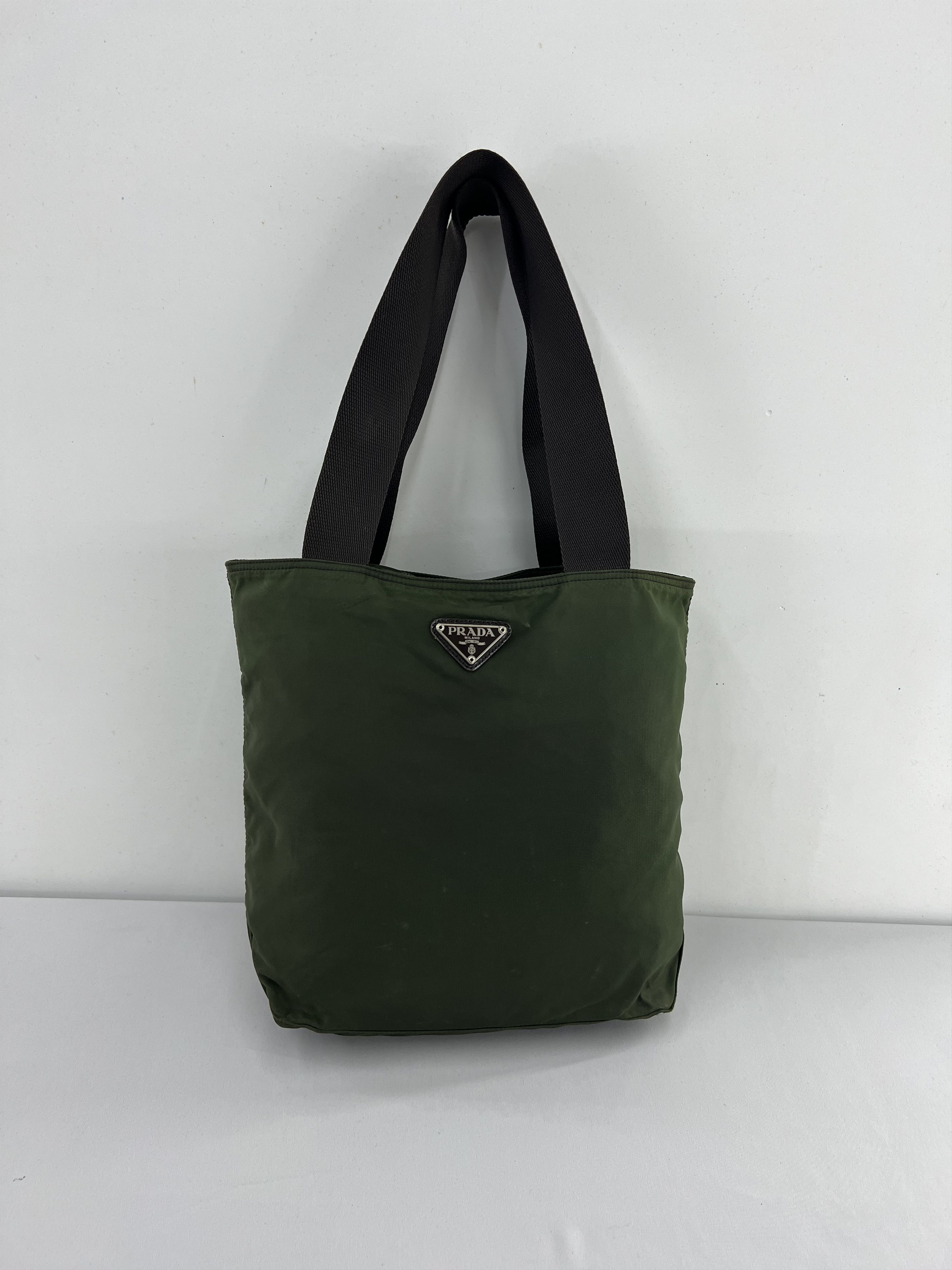 Vintage Tote Shoulder Nylon Shoulder Bag Prada