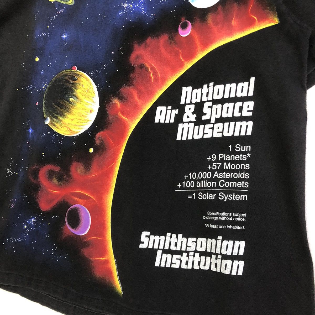 Arts & Science × NASA × Vintage Vintage Dynamic Solar System Art Grafiti Tshirt Size US L / EU 52-54 / 3 - 5 Thumbnail