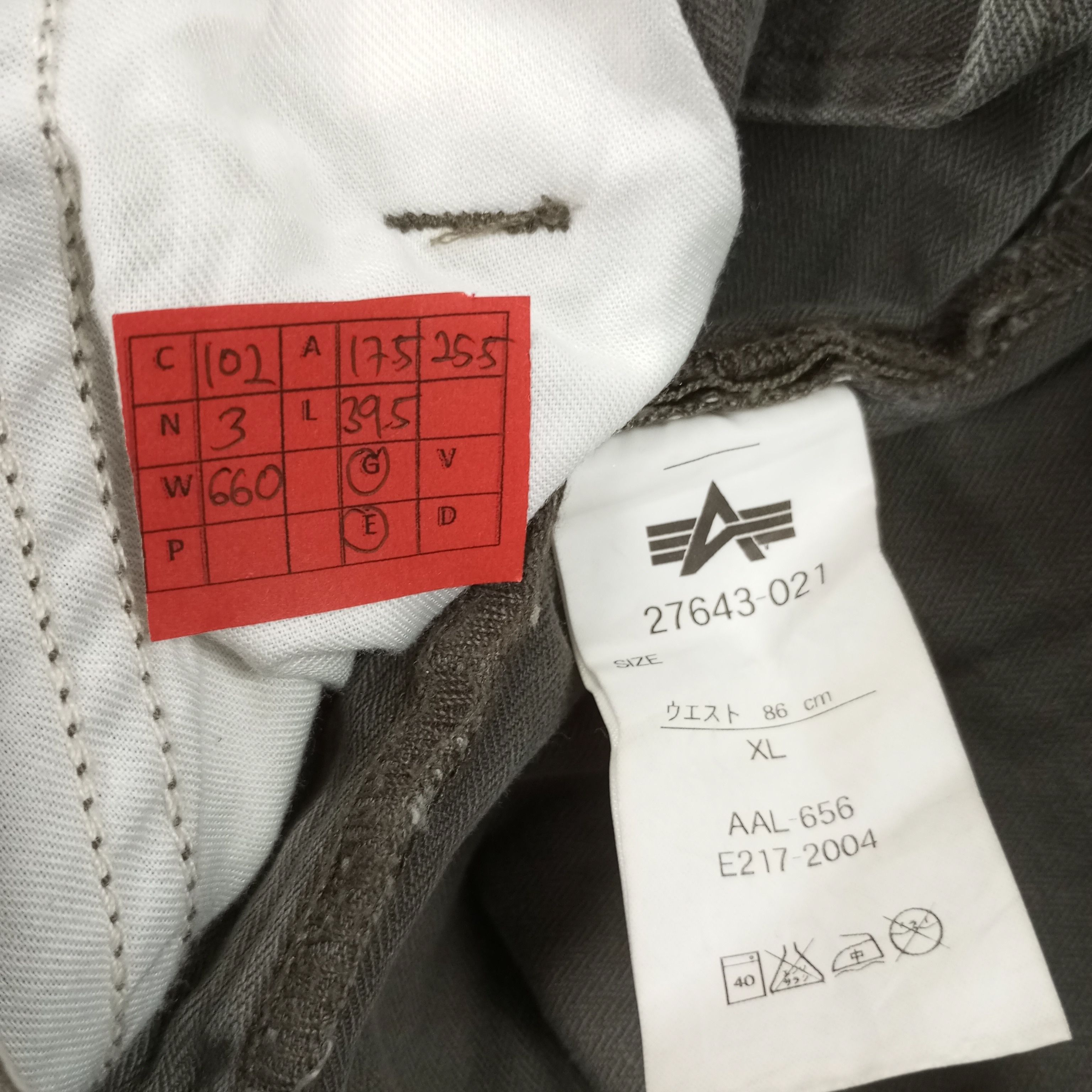 Alpha Industries × Vintage Alpha Industries Cargo Pocket Style Pants Size US 35 - 13 Thumbnail
