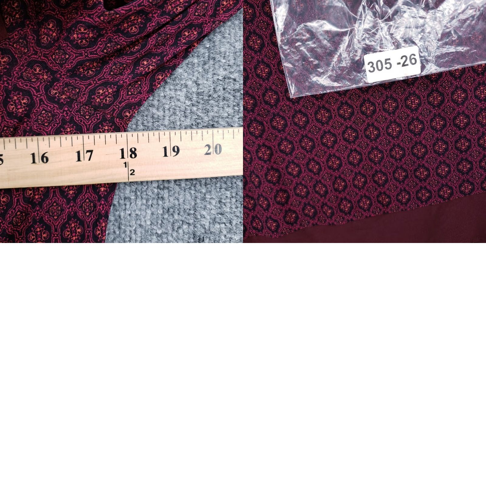 Vintage The Limited Womens S Small Red Printed V-Neck 3/4 Sleeve Lightweight Blouse Top Size S / US 4 / IT 40 - 9 Thumbnail