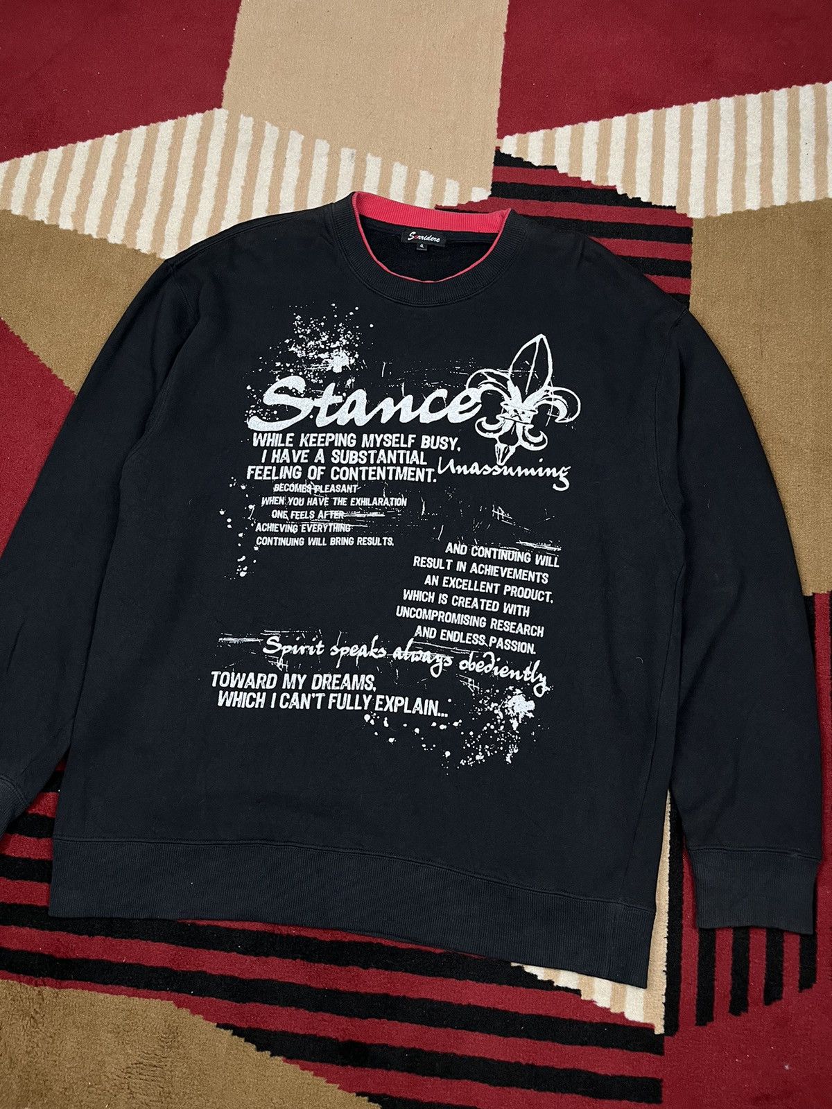 Beauty Beast × Japanese Brand Sorridere Y2K Sweatershirt Size US L / EU 52-54 / 3 - 2 Thumbnail
