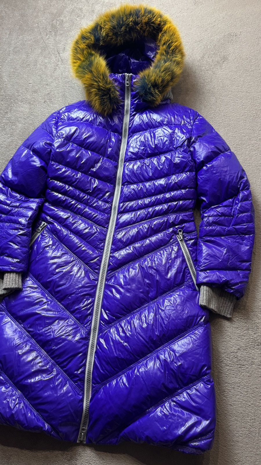 Japanese Brand Y2K Fur Hood Down Jacket if6was9 cdg LGB hysteric glamour y3 Size M / US 6-8 / IT 42-44 - 4 Thumbnail