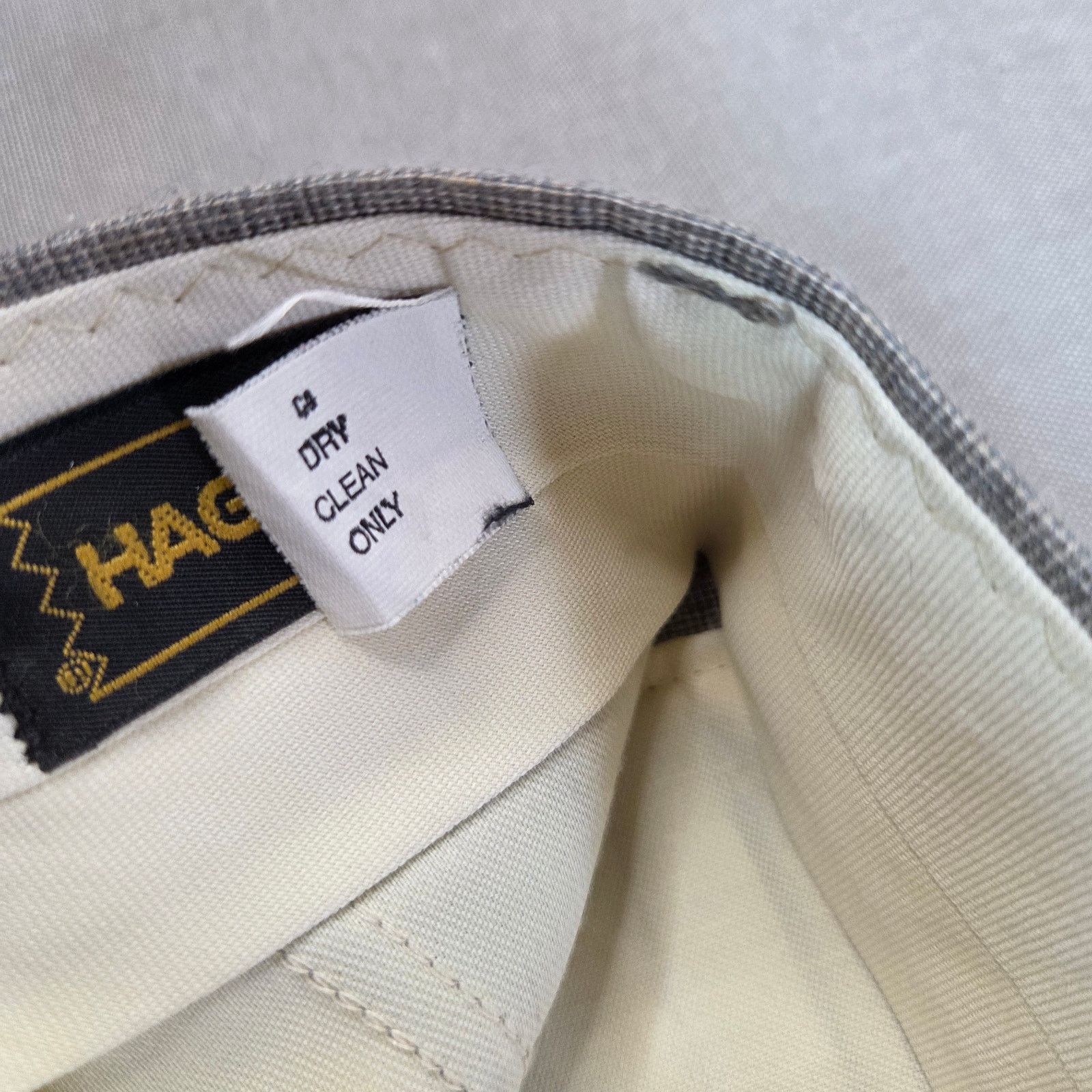 Haggar Haggar Pleated Slacks 37x26 Gray Vintage USA Size US 38 / EU 54 - 5 Thumbnail