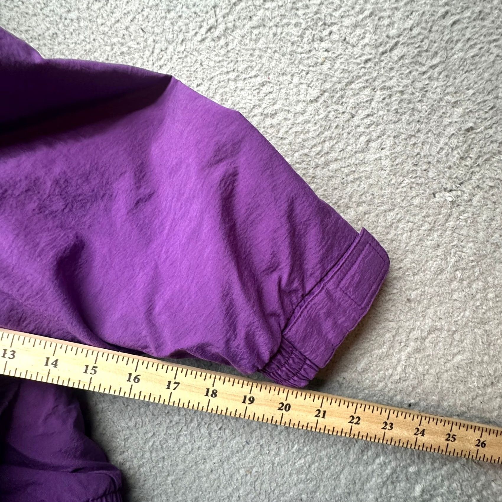 Vintage VINTAGE Hoosier Racing Tire Full Zip Hoodie Nylon Jacket Mens 3XL Purple Lined Pockets Hoodie Jacket Mens 3XL Purple Racing Cars Vintage Size US XXL / EU 58 / 5 - 5 Thumbnail