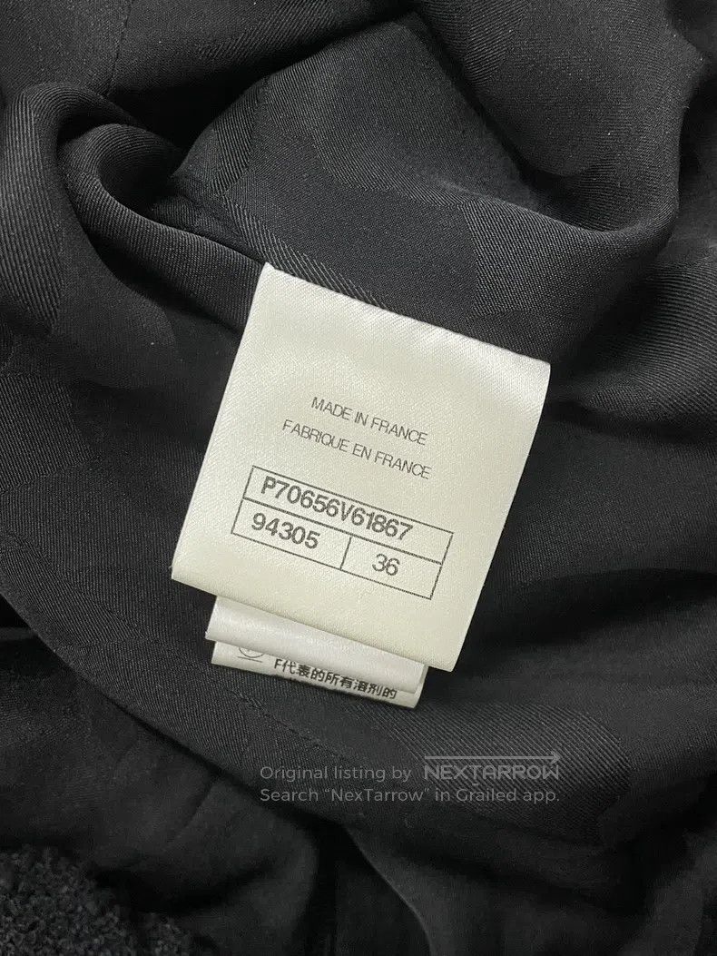 Chanel Chanel 21S black four-pocket tweed dress jacket Size XS / US 0-2 / IT 36-38 - 6 Thumbnail