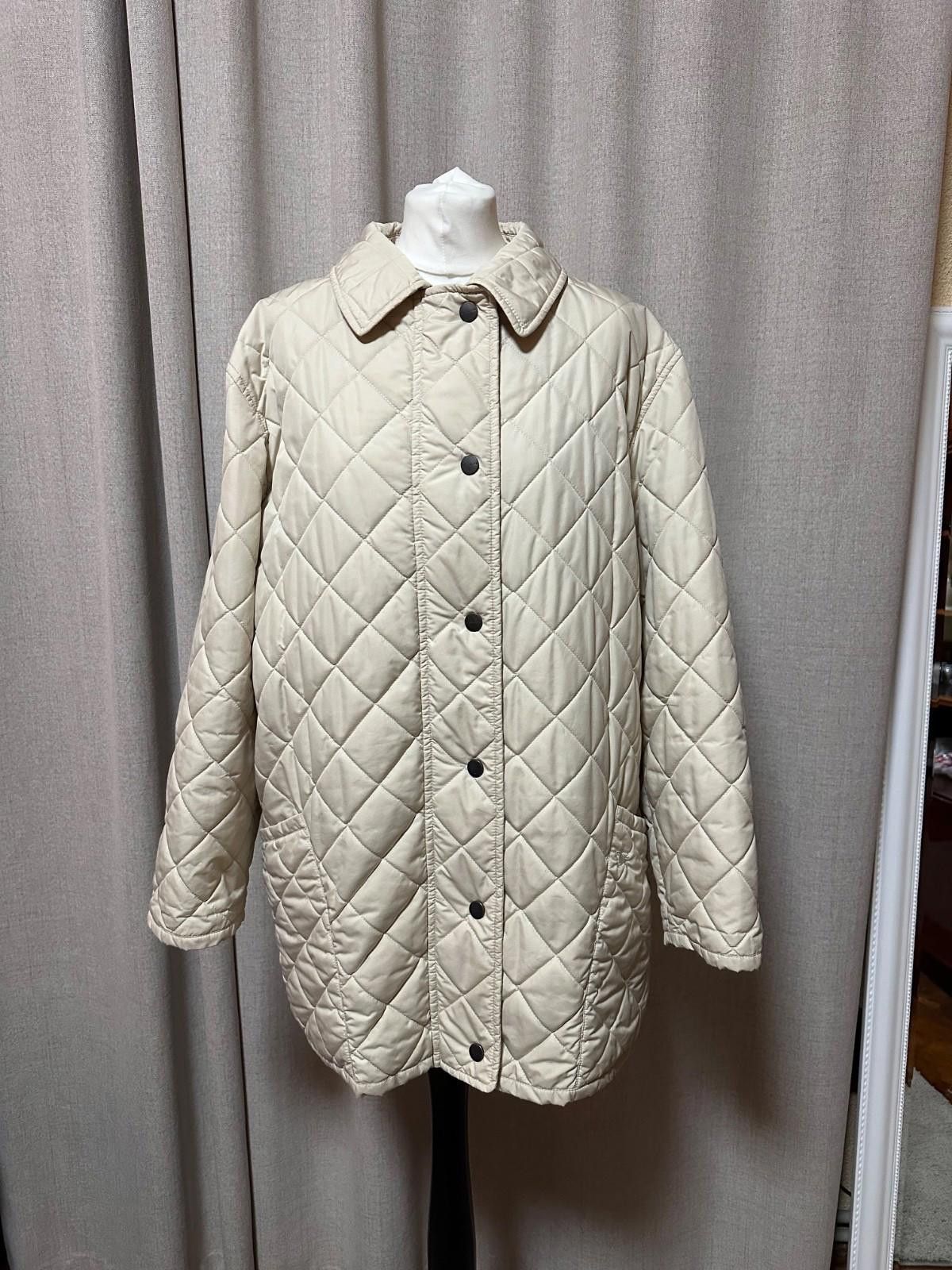 Burberry Burberry London Biege Quilted Jacket Coat Nova Check Size 44 Size M / US 6-8 / IT 42-44 - 1 Thumbnail
