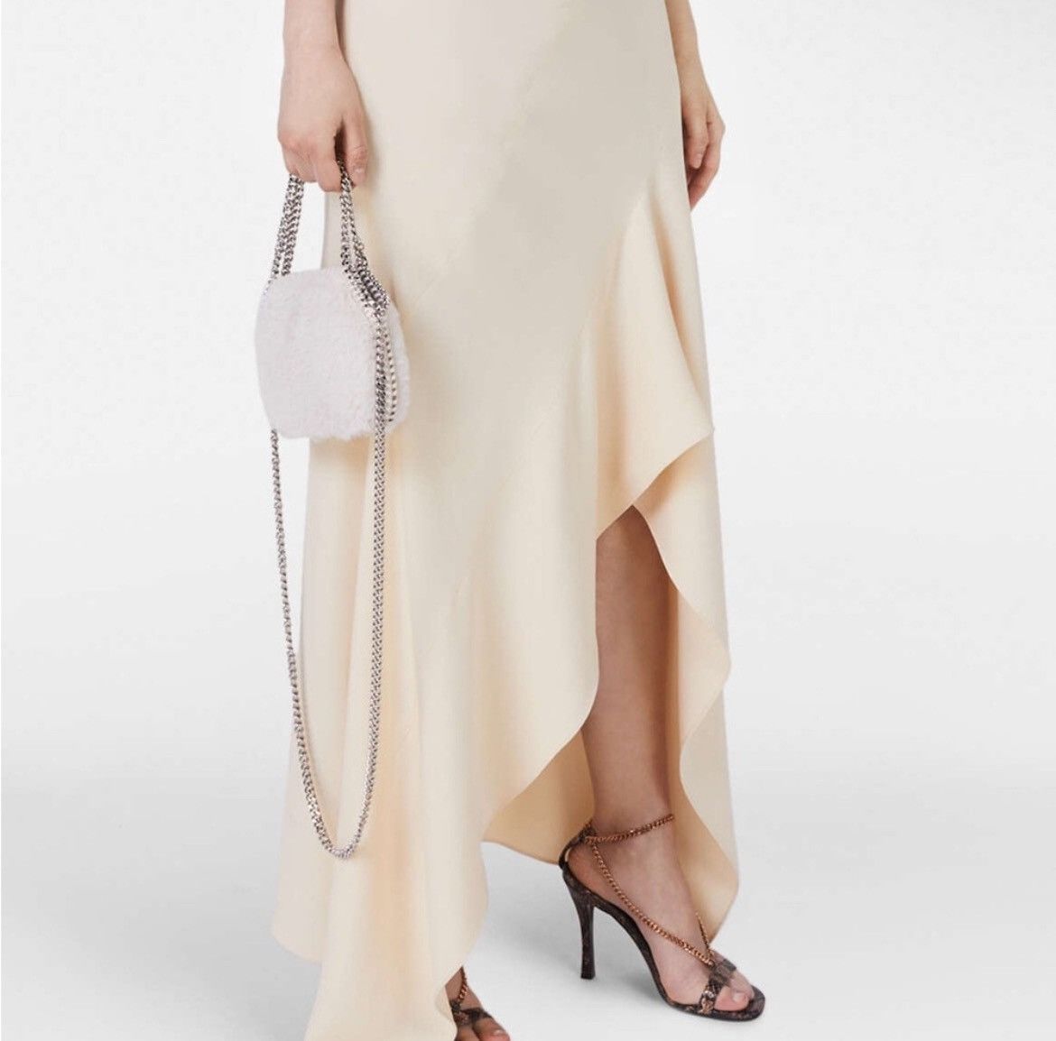 Stella McCartney Stella McCartney Mini Falabella Shearling Sherpa Bag Size ONE SIZE - 2 Thumbnail