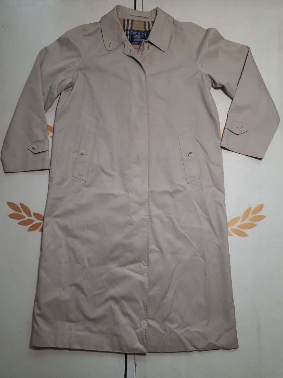 Burberry × Vintage Burberrys Coat Vintage 90's Size XL / US 12-14 / IT 48-50 - 1 Thumbnail