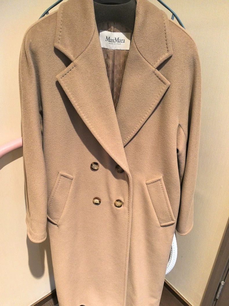Max Mara Max Mara Long cashmere coat Size L / US 10 / IT 46 - 1 Thumbnail