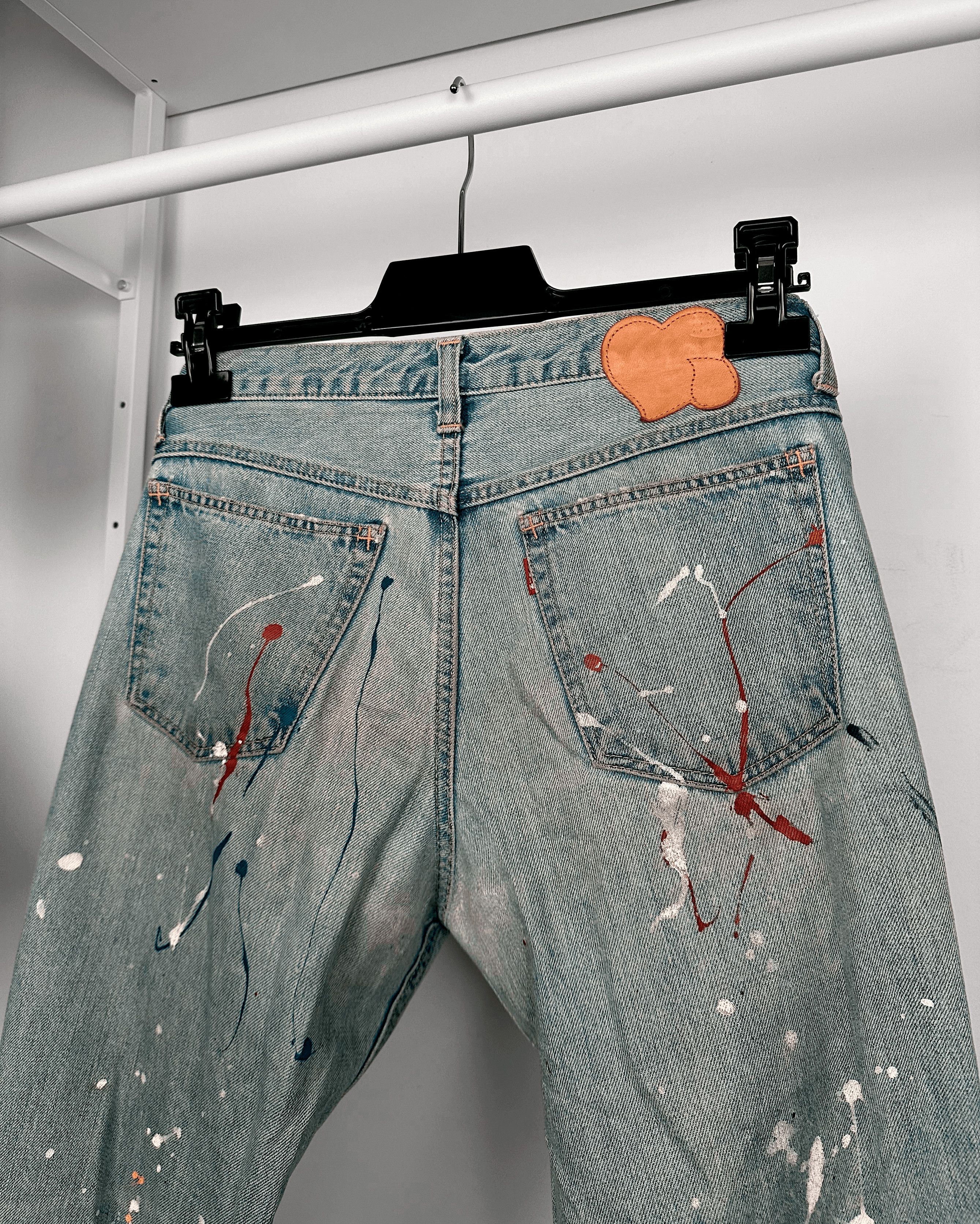 Number (N)ine Number Nine Painter Jeans Size US 29 - 9 Thumbnail