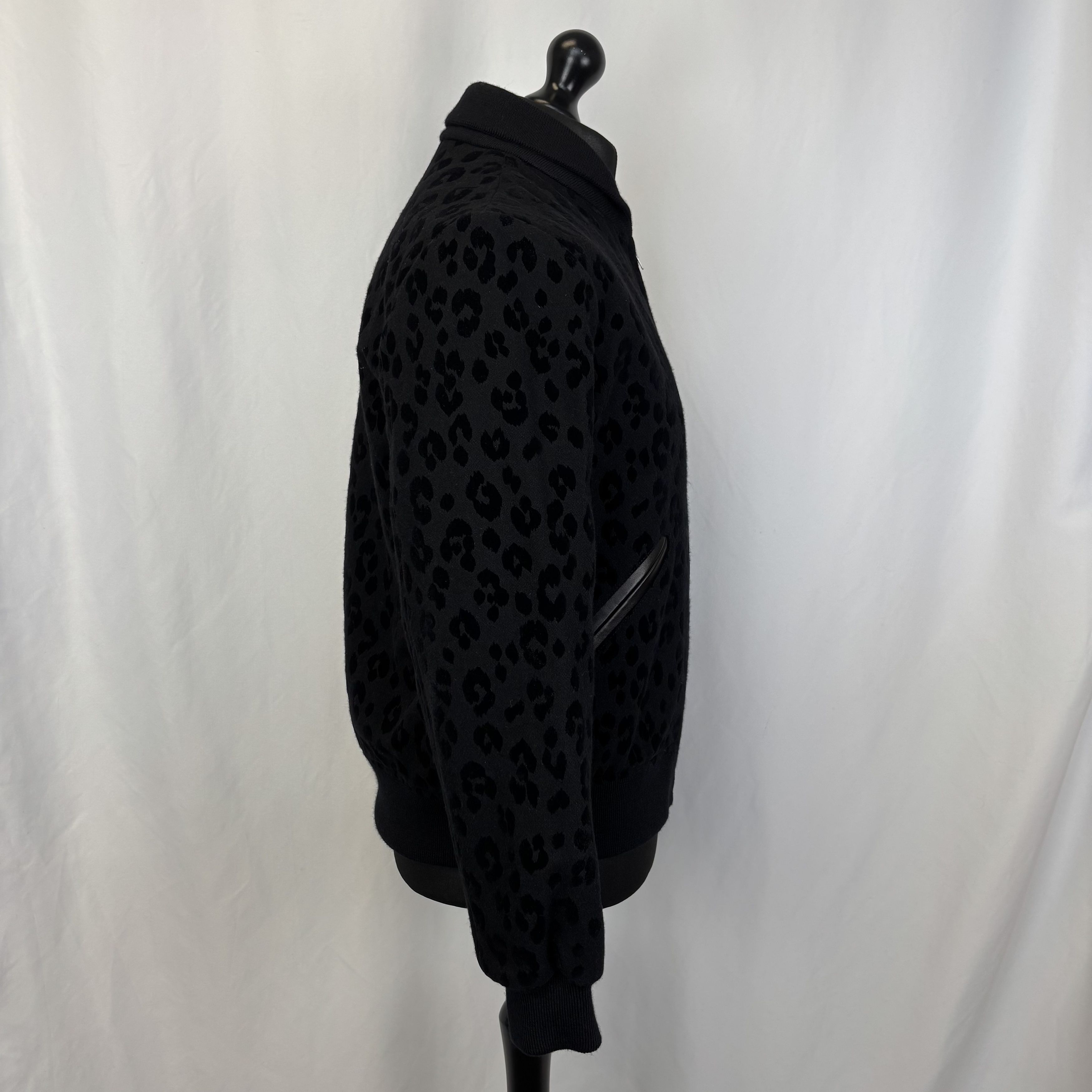 Saint Laurent Paris Saint Laurent Leopard Bomber Size US L / EU 52-54 / 3 - 2 Thumbnail