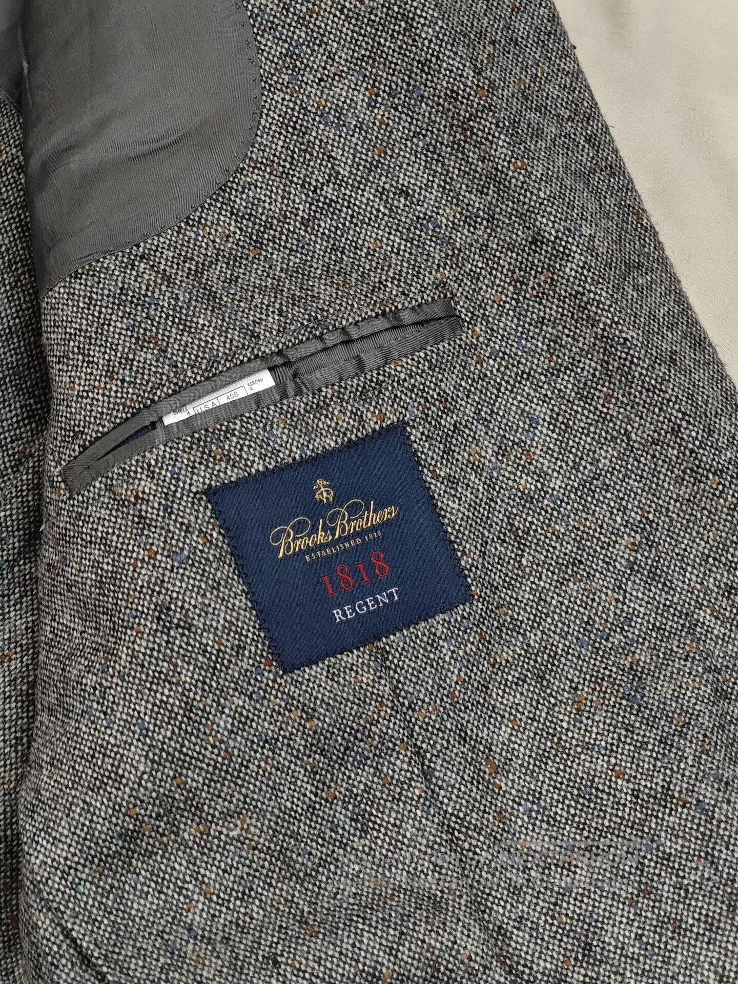 Brooks Brothers Brooks Brothers 1818 Tweed Wool Blazer. Size US M / EU 48-50 / 2 - 7 Thumbnail